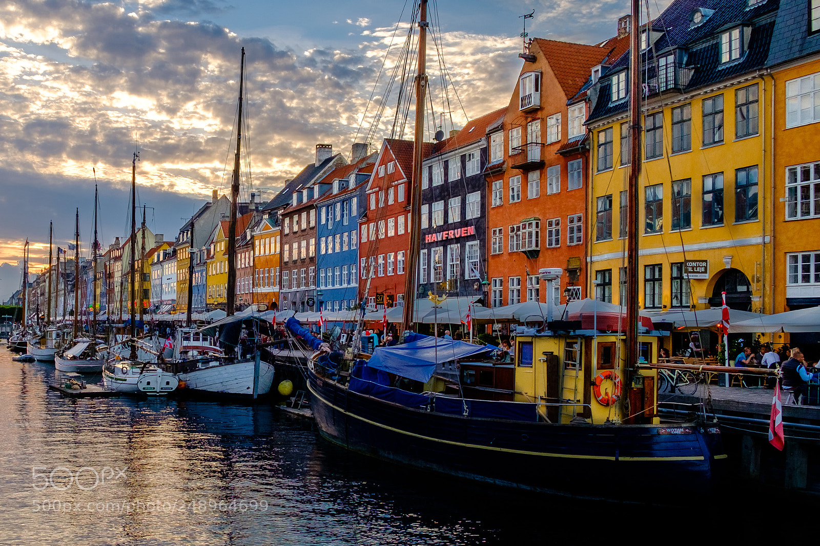 Fujifilm X-E2 sample photo. Kobenhavn, nyhavn photography