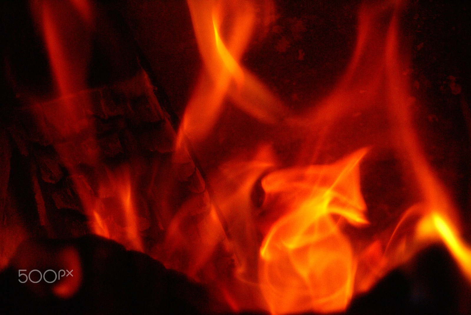 Sony Alpha DSLR-A100 sample photo. Fire photography