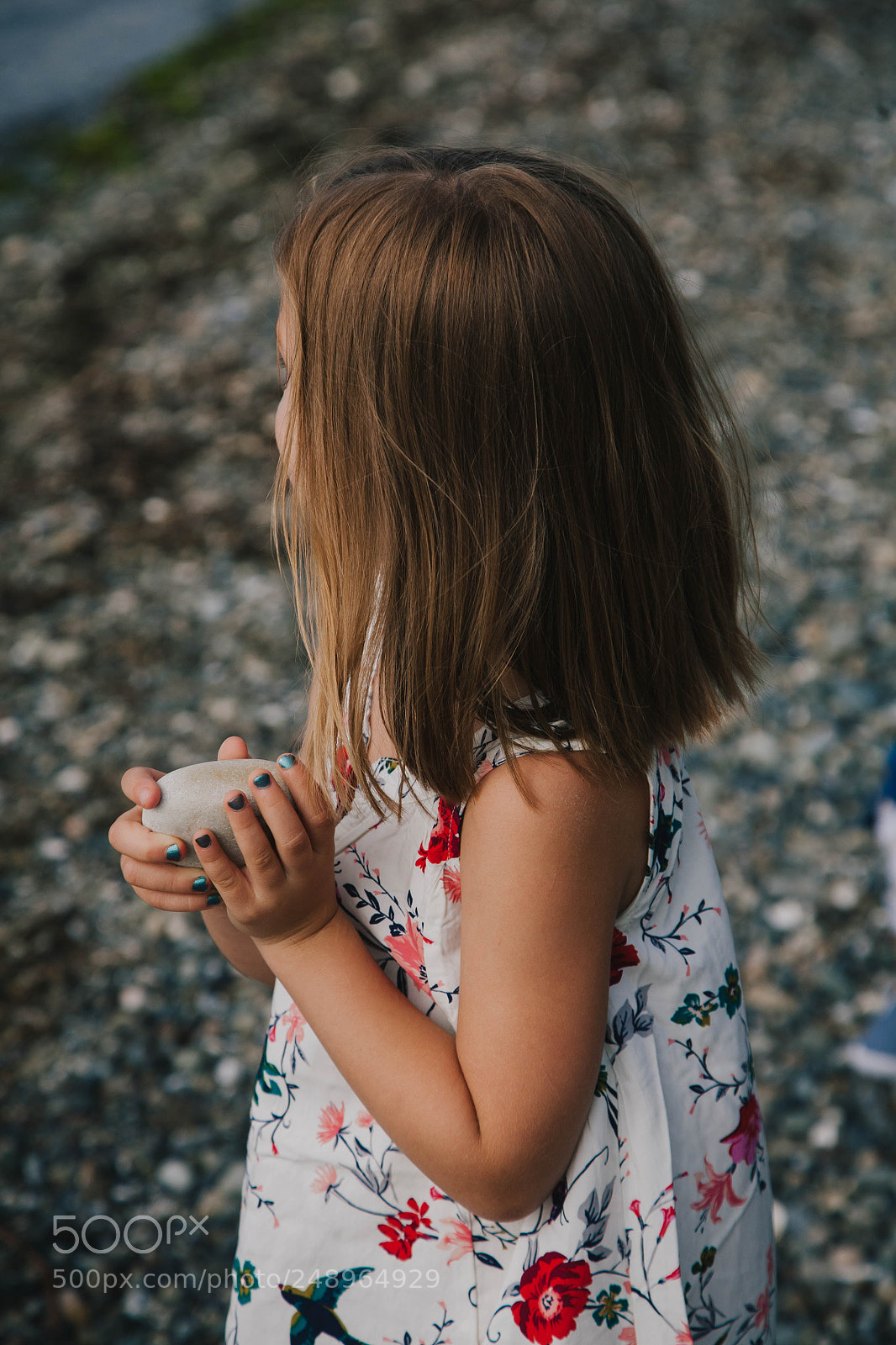 Canon EOS 5D sample photo. Girl by water photography