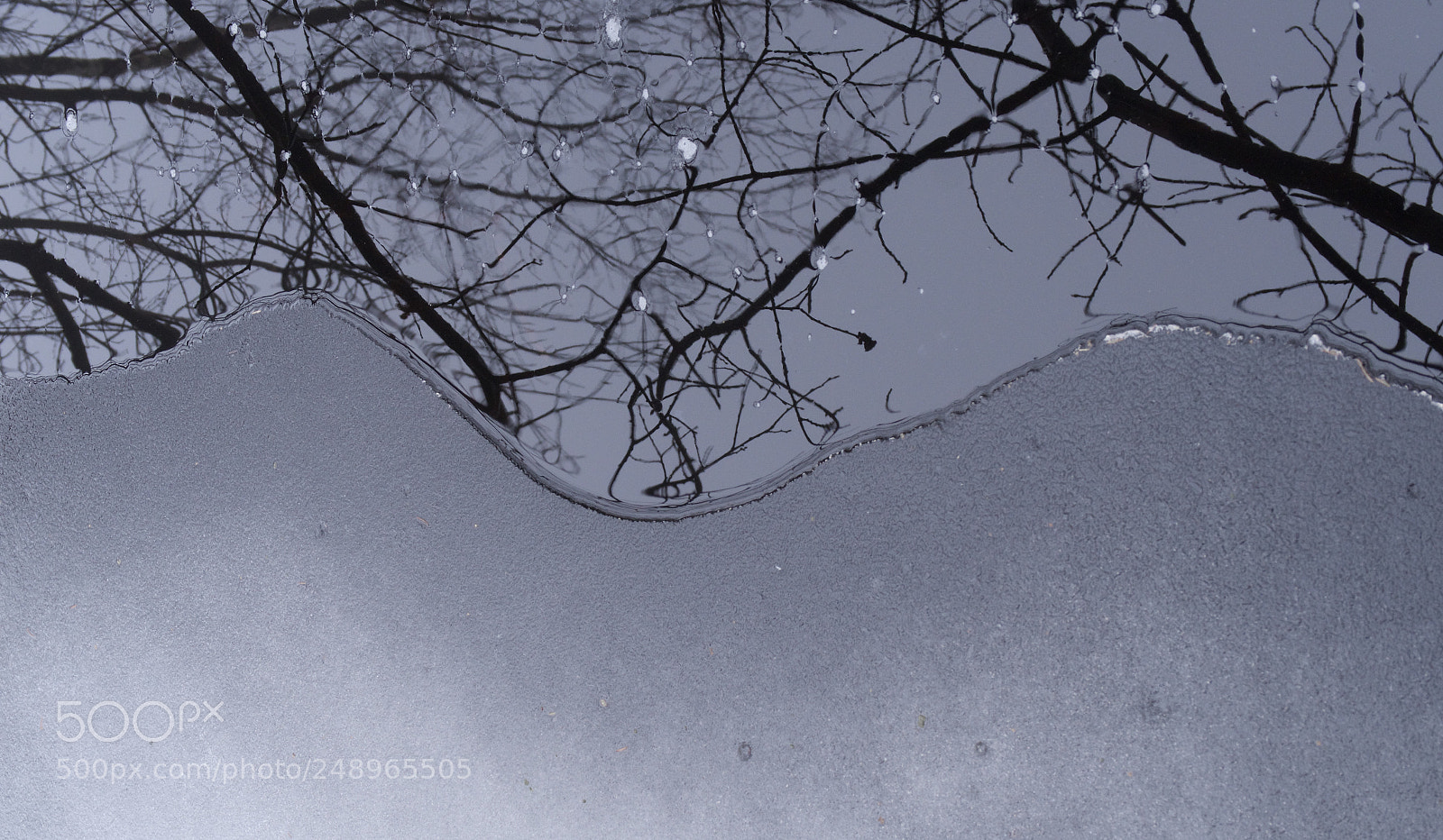 Canon PowerShot G7 X Mark II sample photo. Wavy ice photography