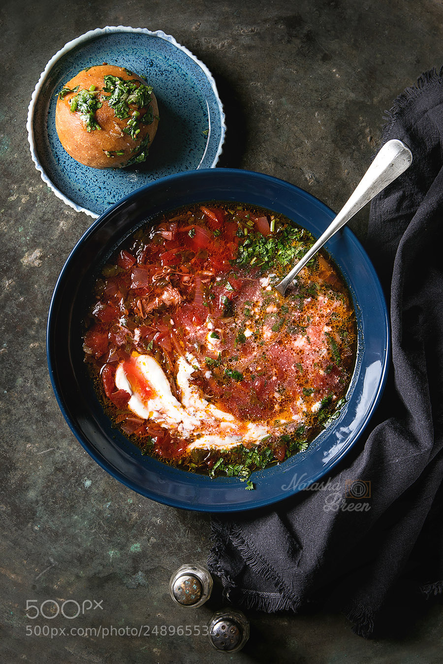 Canon EOS 700D (EOS Rebel T5i / EOS Kiss X7i) sample photo. Traditional borscht soup photography