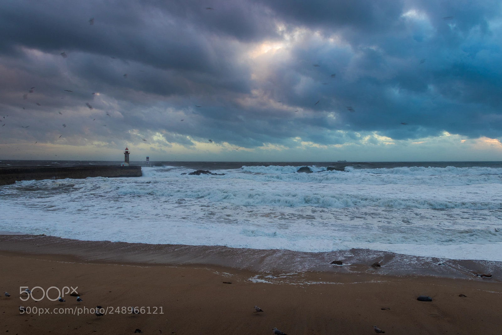 Canon EOS 80D sample photo. Drama above the ocean photography