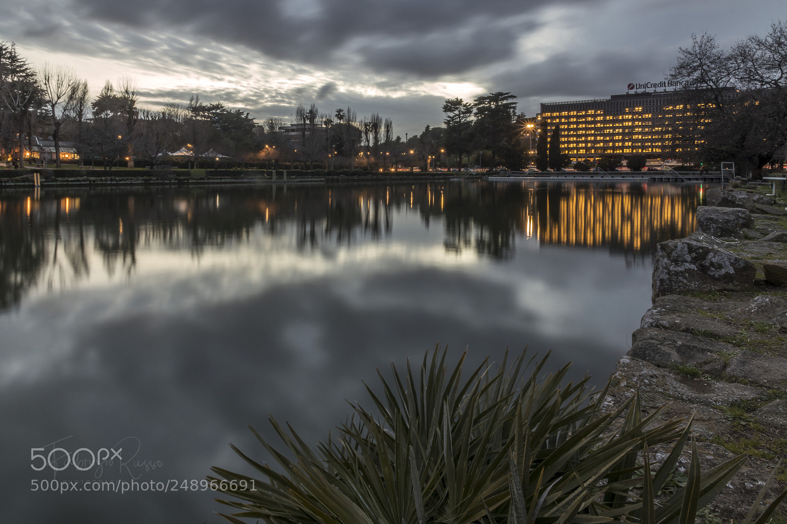 Canon EOS 80D sample photo. Sunset - laghetto eur (4593) photography