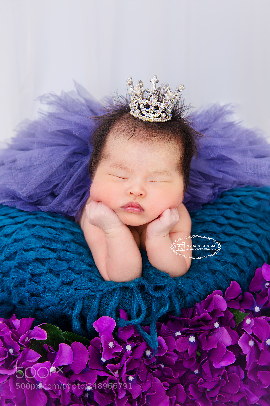 Nikon D610 sample photo. Newborn baby girl photography