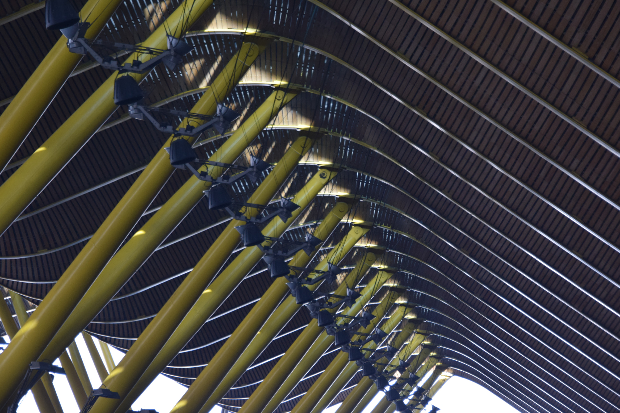 Nikon D3300 sample photo. Estructura del barajas photography