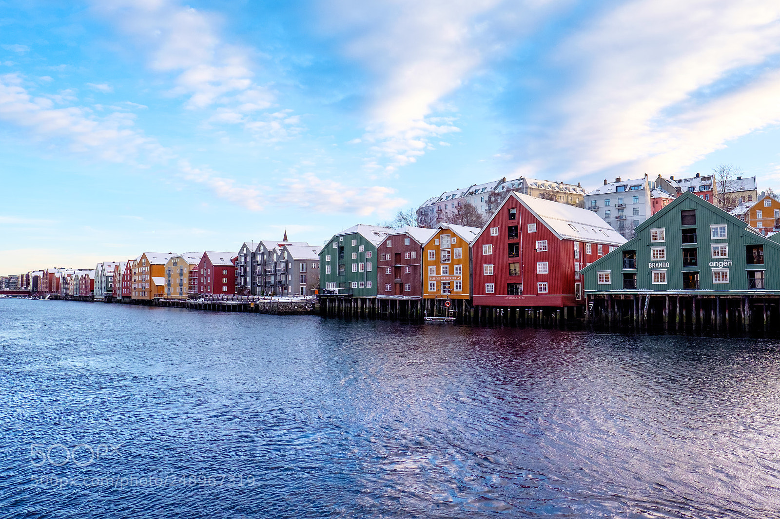 Fujifilm X-T1 sample photo. Trondheim morning photography
