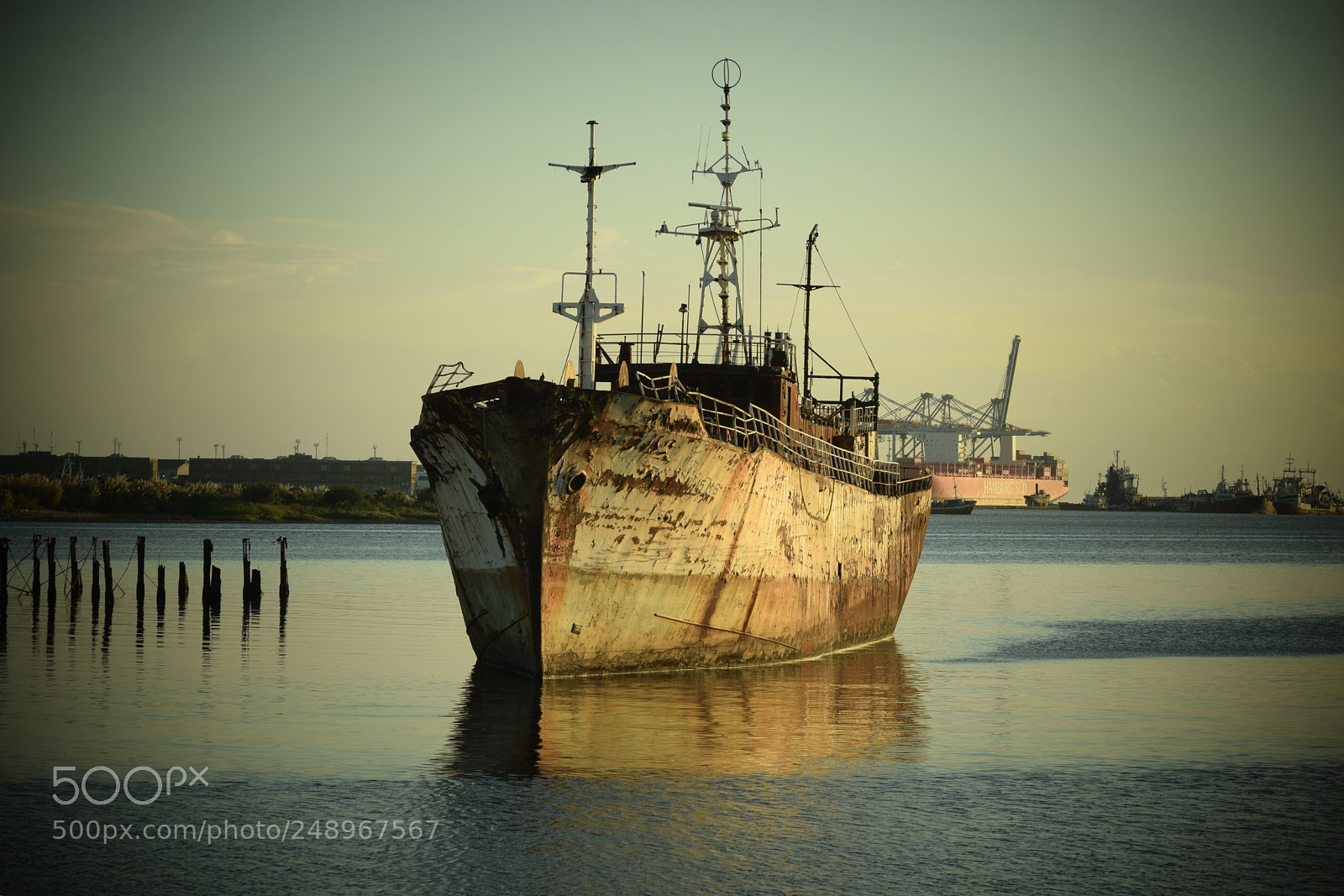 Nikon D5300 sample photo. Port of montevideo photography