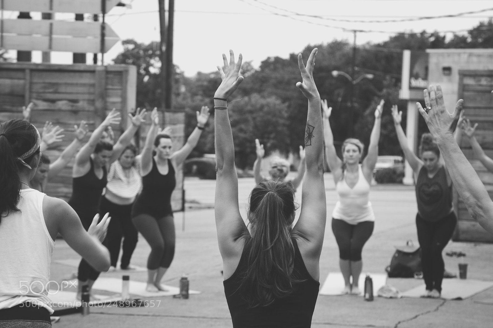 Canon EOS 5D sample photo. Yoga 4 photography