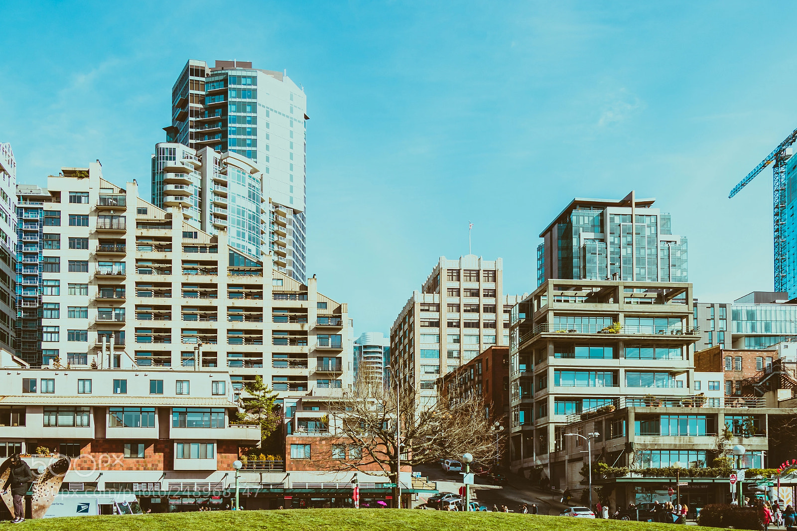 Canon EOS 77D (EOS 9000D / EOS 770D) sample photo. Downtown seattle on a photography