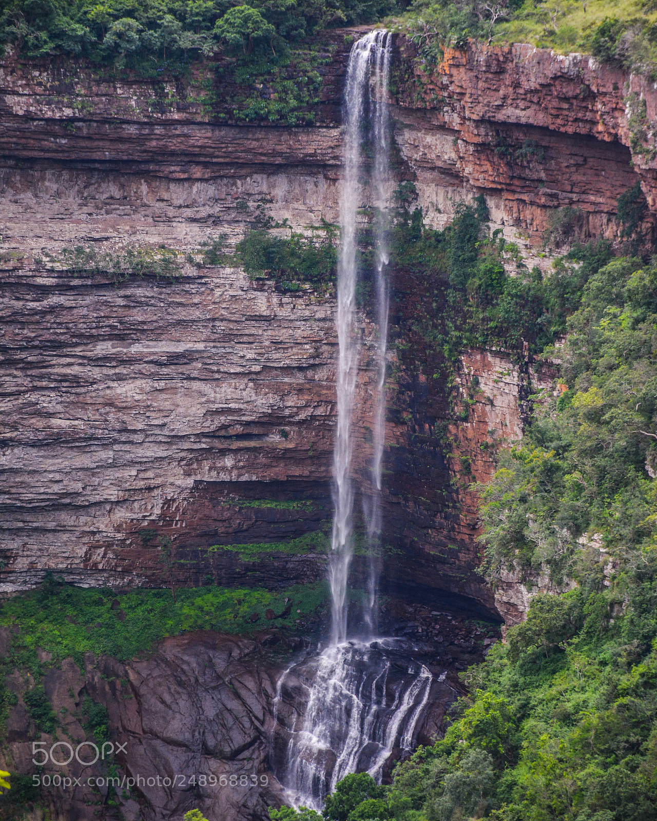 Nikon D7100 sample photo. Shongweni water falling photography