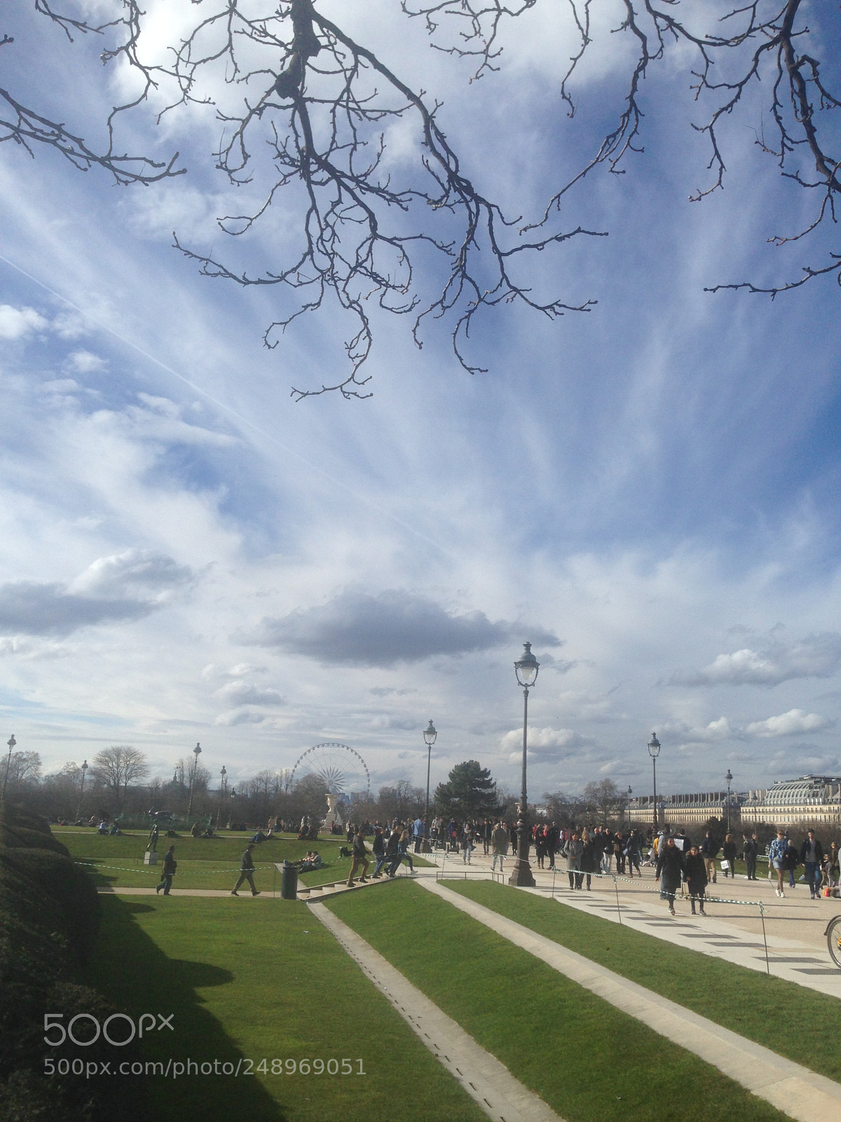Apple iPhone 5 sample photo. Jardin de tuileries.paris photography
