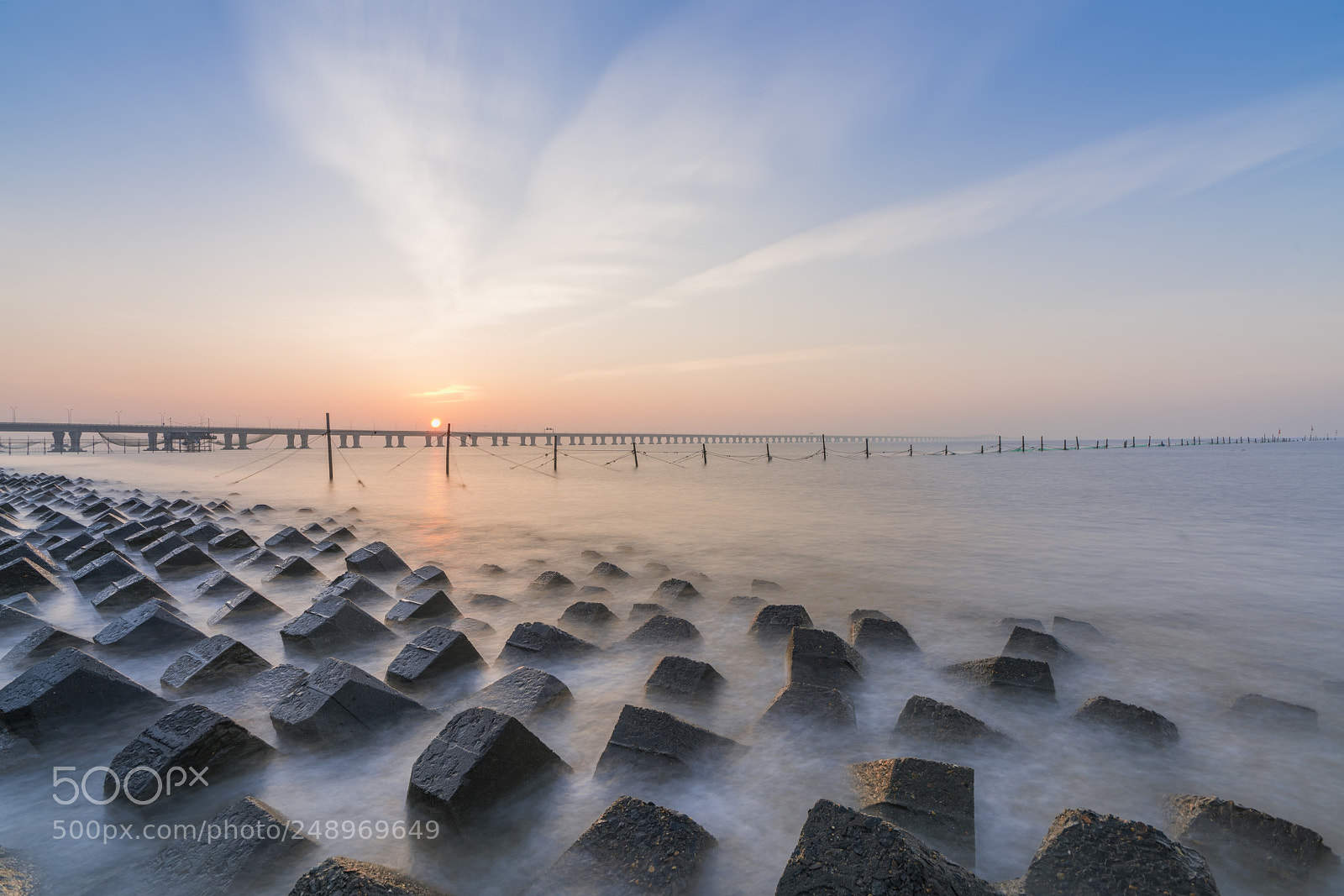Sony a7R II sample photo. Sunrise on the ocean photography