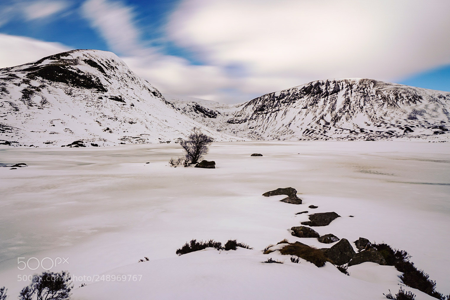 Sony a6000 sample photo. Grey mare's tail, loch photography