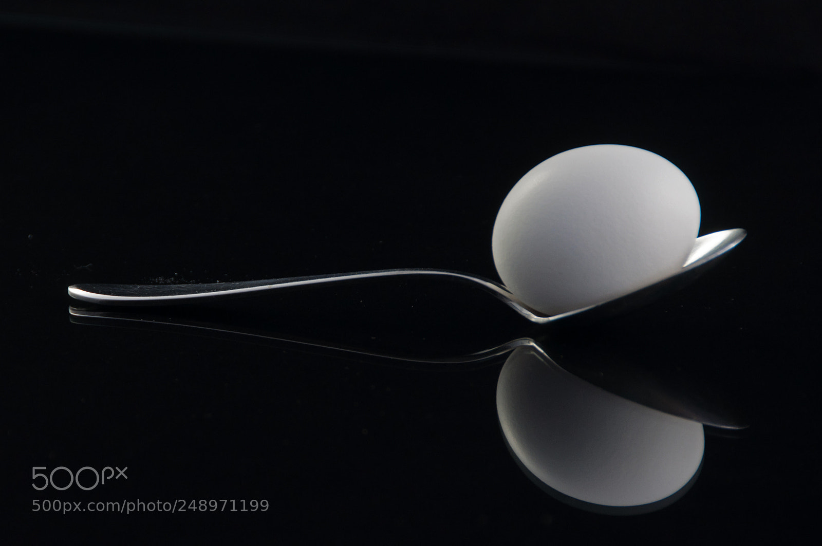 Nikon D90 sample photo. Egg reflection photography