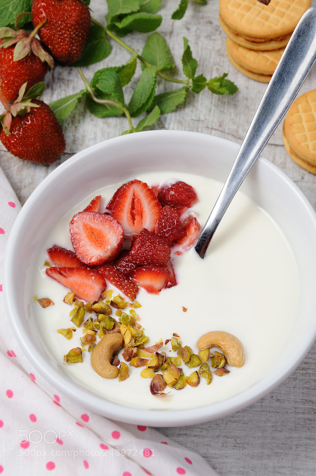 Nikon D90 sample photo. Chilled buttermilk soup photography