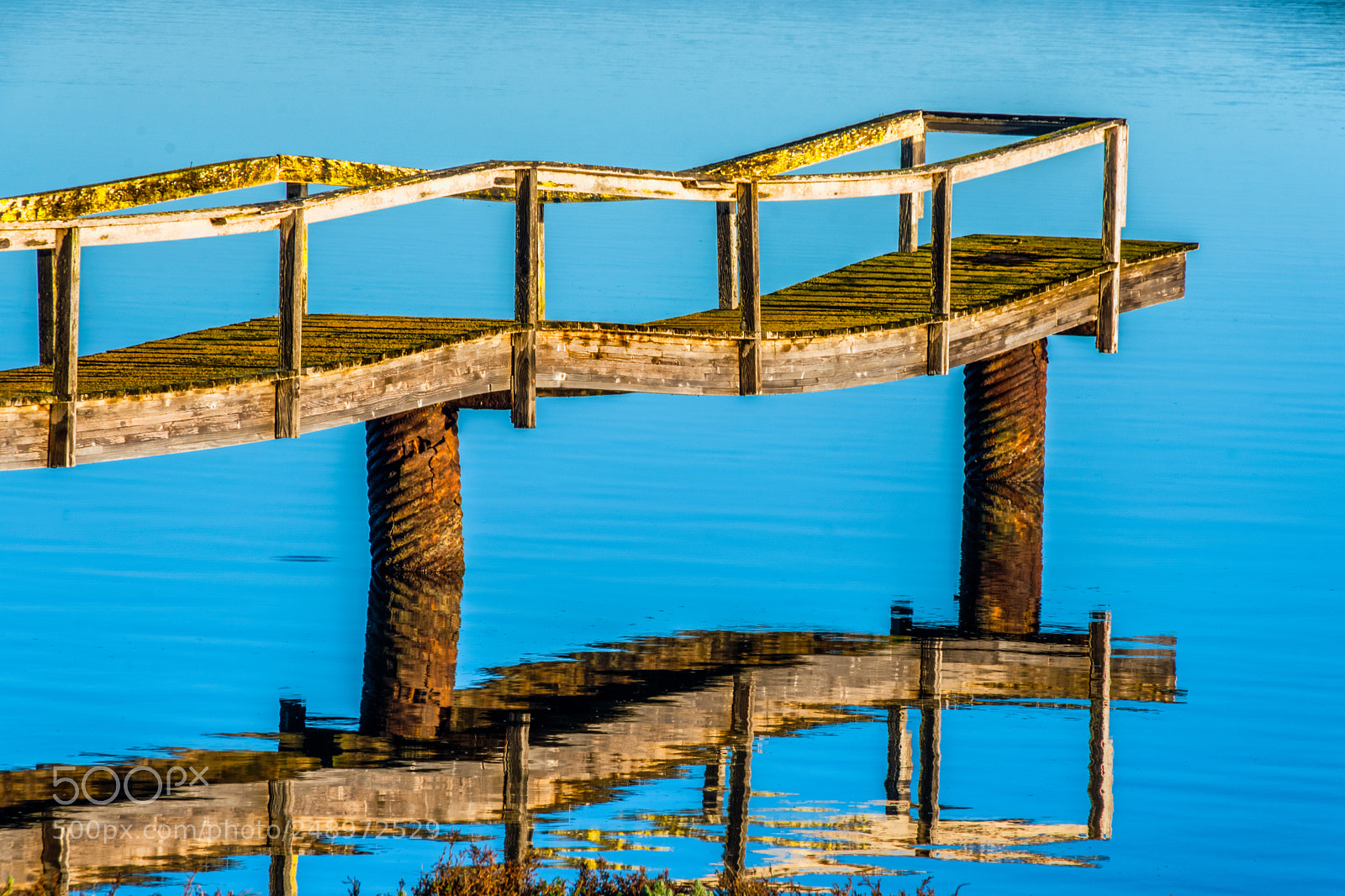 Nikon D7200 sample photo. Neighbor's pier in morning photography