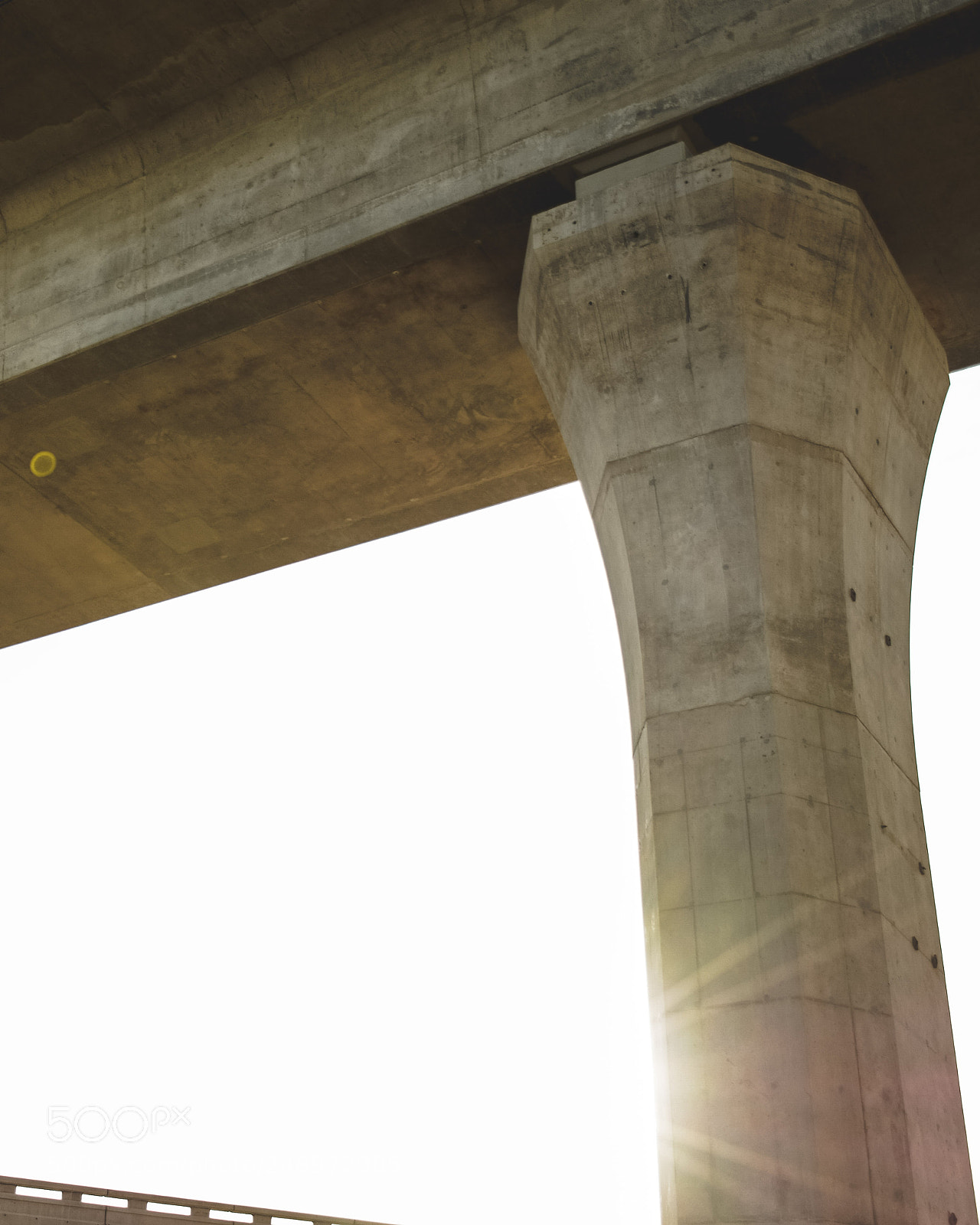 Nikon D7100 sample photo. Concrete pillar photography