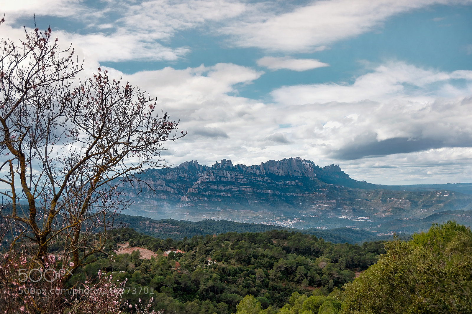 Pentax K-70 sample photo. Montserrat mountain photography