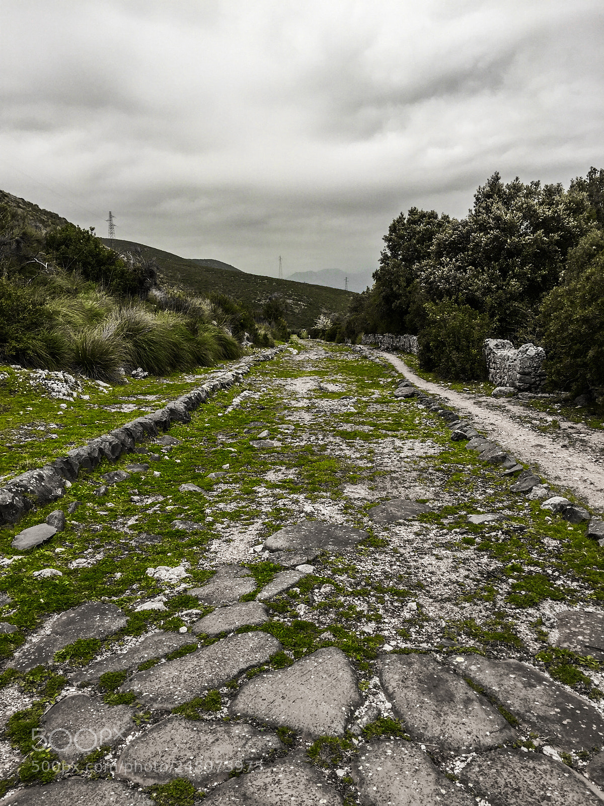 Apple iPhone 6 sample photo. Via appia antica.fondi, italy photography