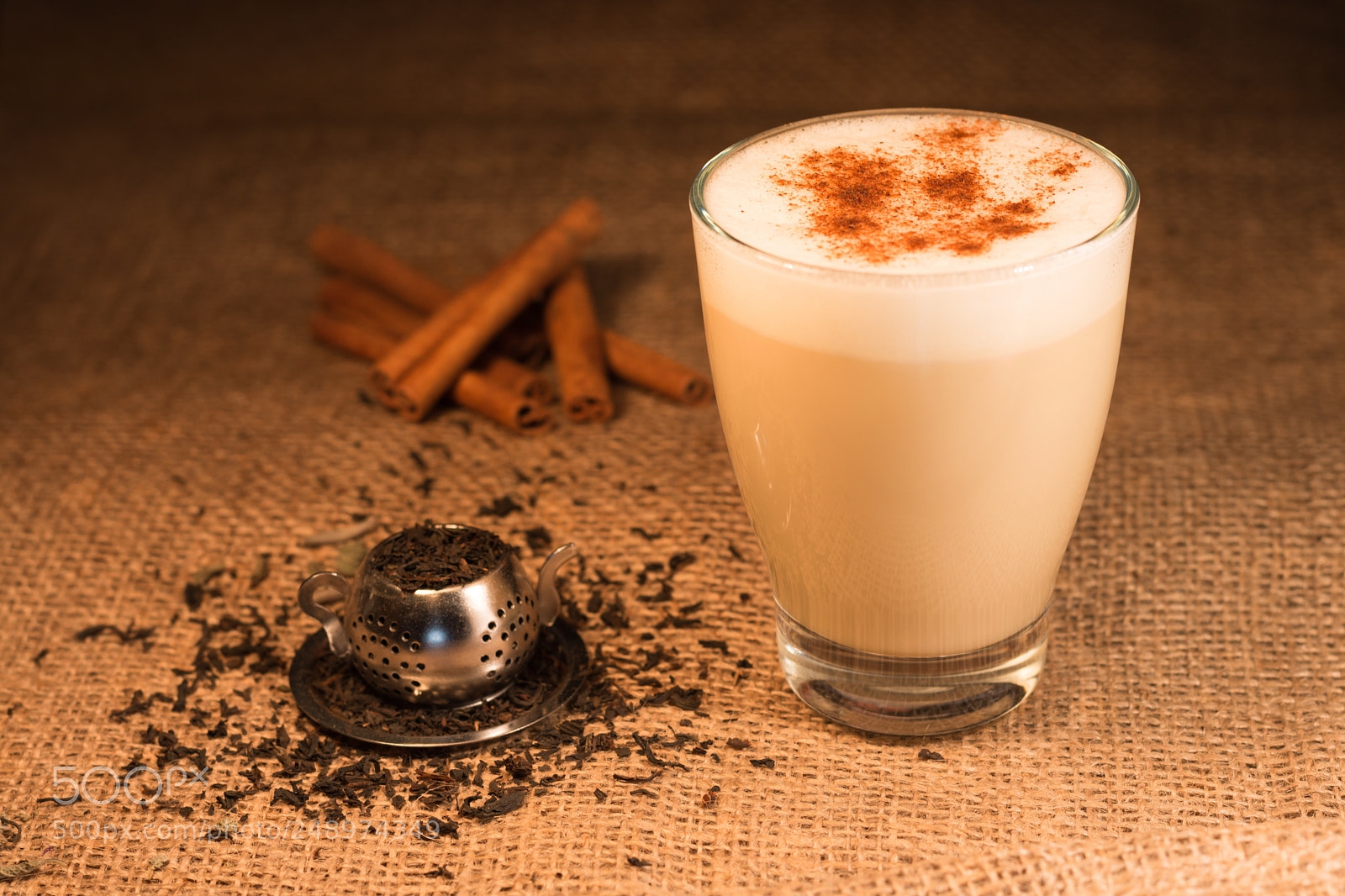 Nikon D7200 sample photo. Chai latte photography