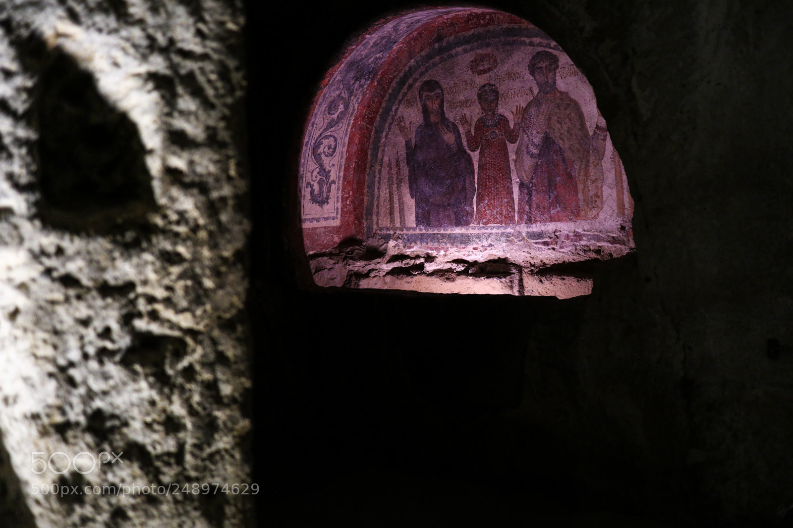 Canon EOS M5 sample photo. Catacombs of san gennaro photography