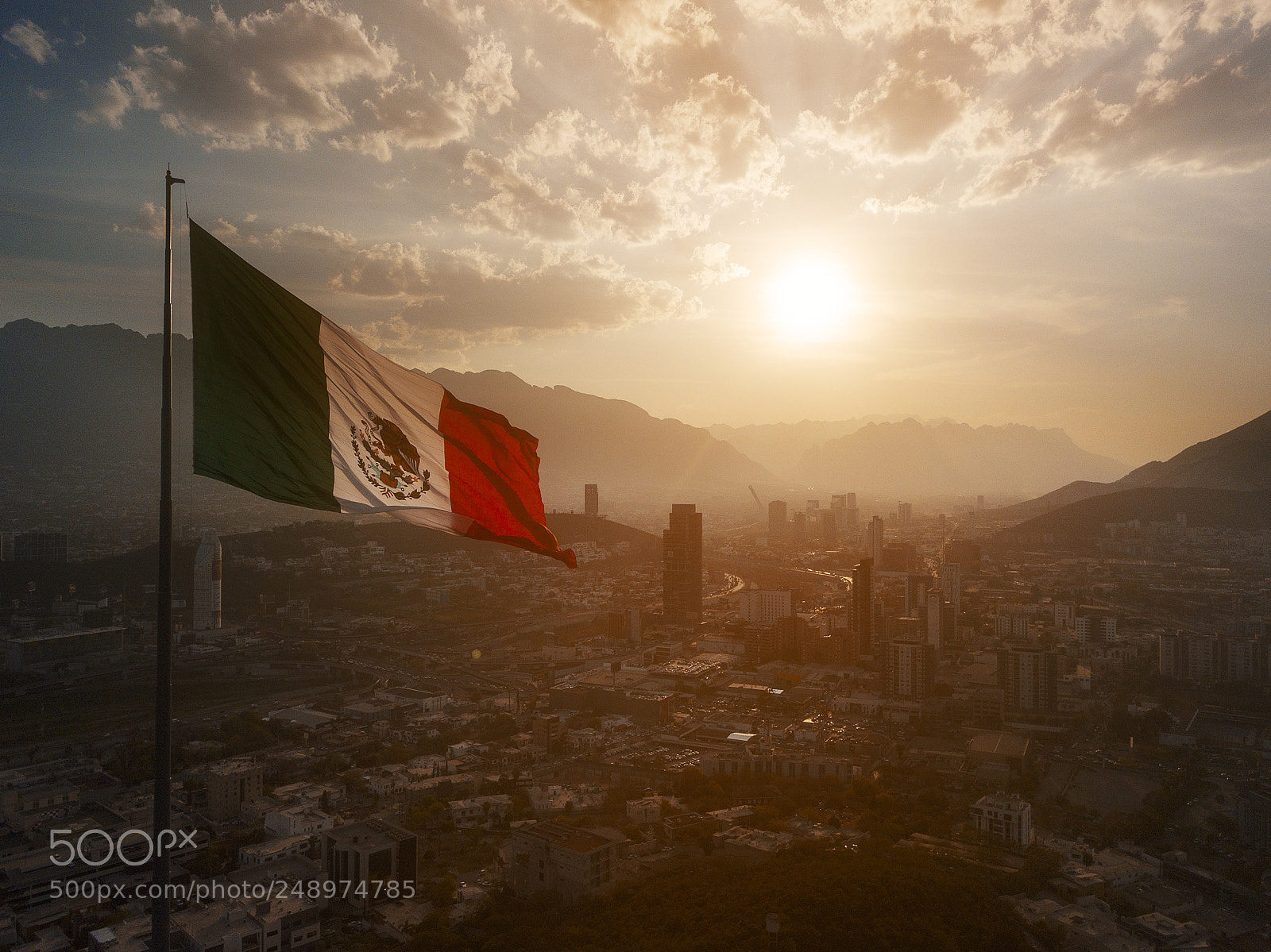 DJI FC220 sample photo. Monterrey photography