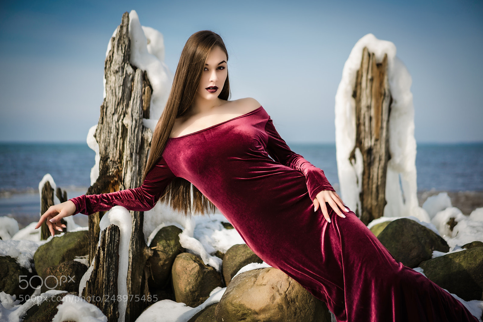 Sony a7R II sample photo. Ice queen photography