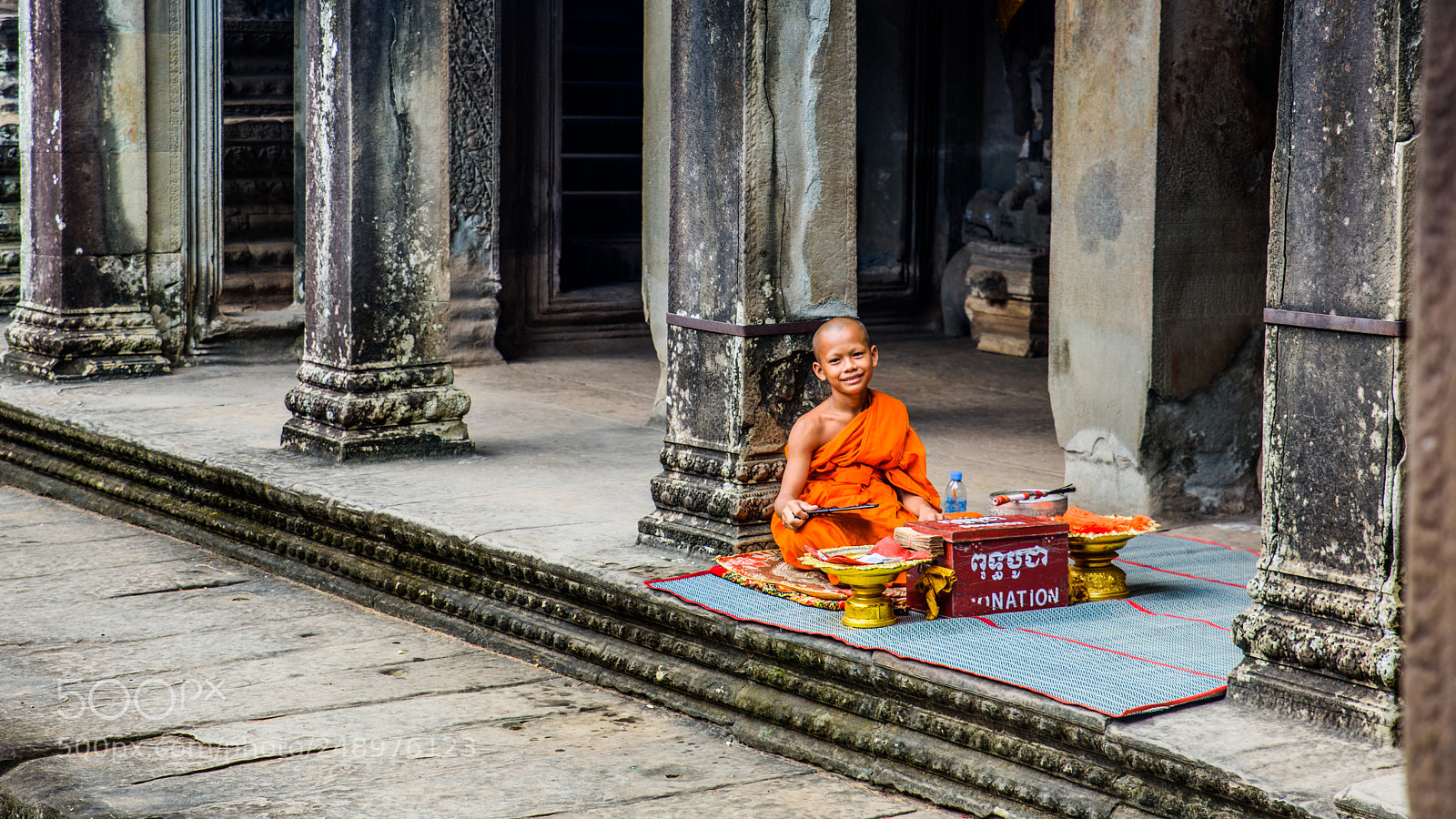 Nikon D810 sample photo. Boy monk photography