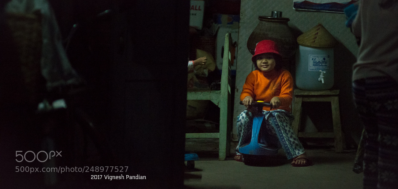 Nikon D800 sample photo. Girl on her little photography
