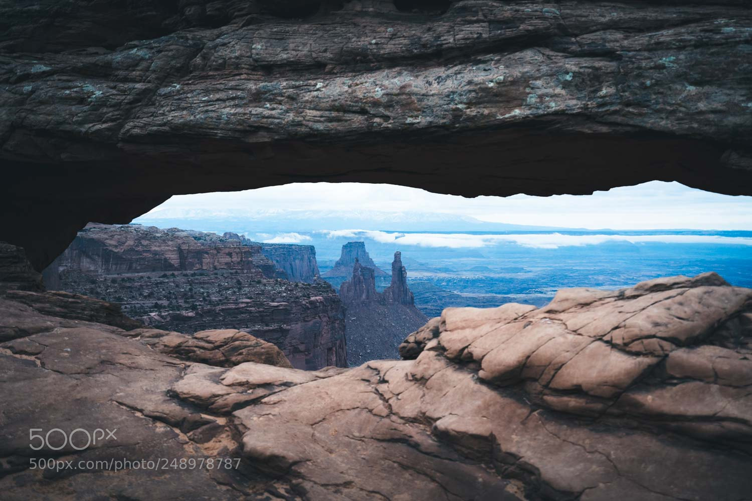 Sony a7 II sample photo. View through a rocky photography