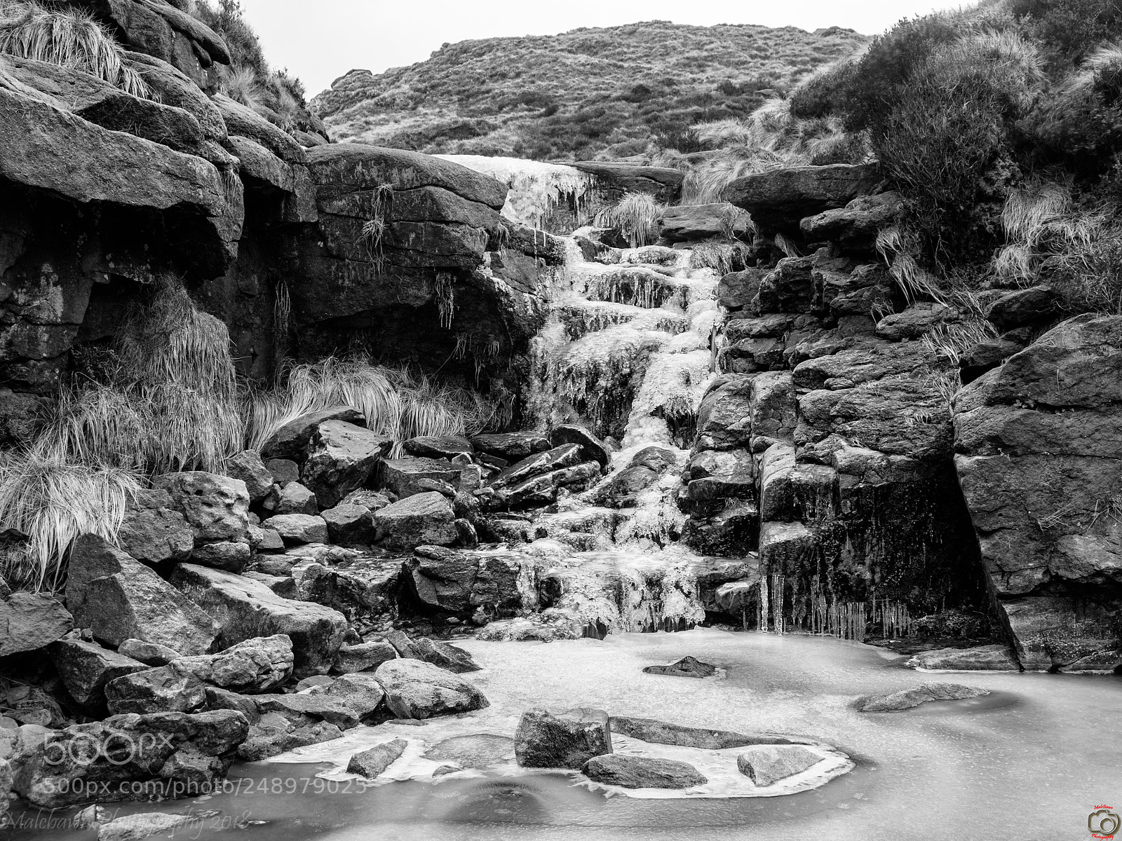 Canon EOS 6D Mark II sample photo. Icefall photography