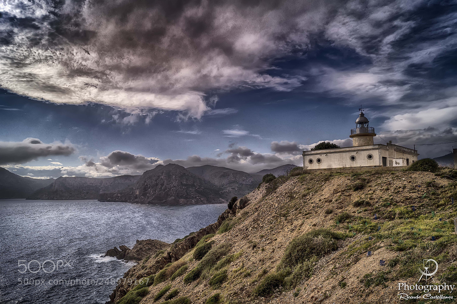Sony SLT-A58 sample photo. Faro de portman (cartagena) photography
