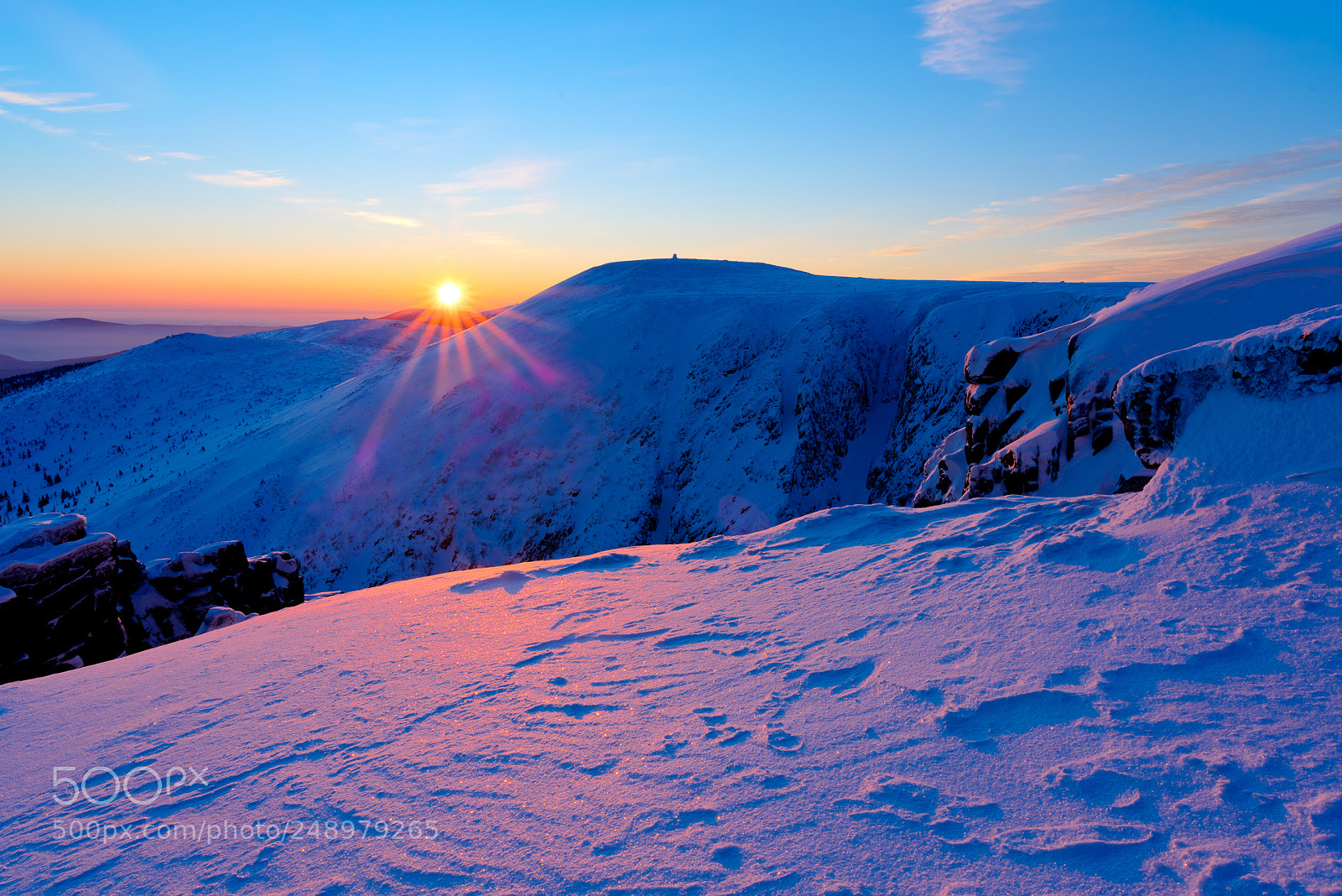 Sony a7R III sample photo. Sunrise in the mountains photography