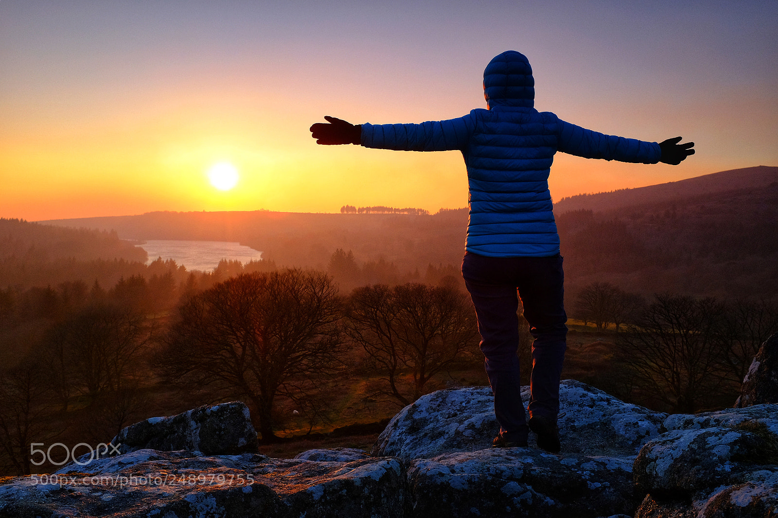 Fujifilm X100T sample photo. Burrator sunset photography