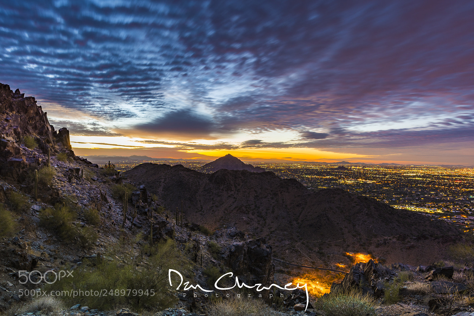 Nikon D810 sample photo. Piestewa peak sunrise photography