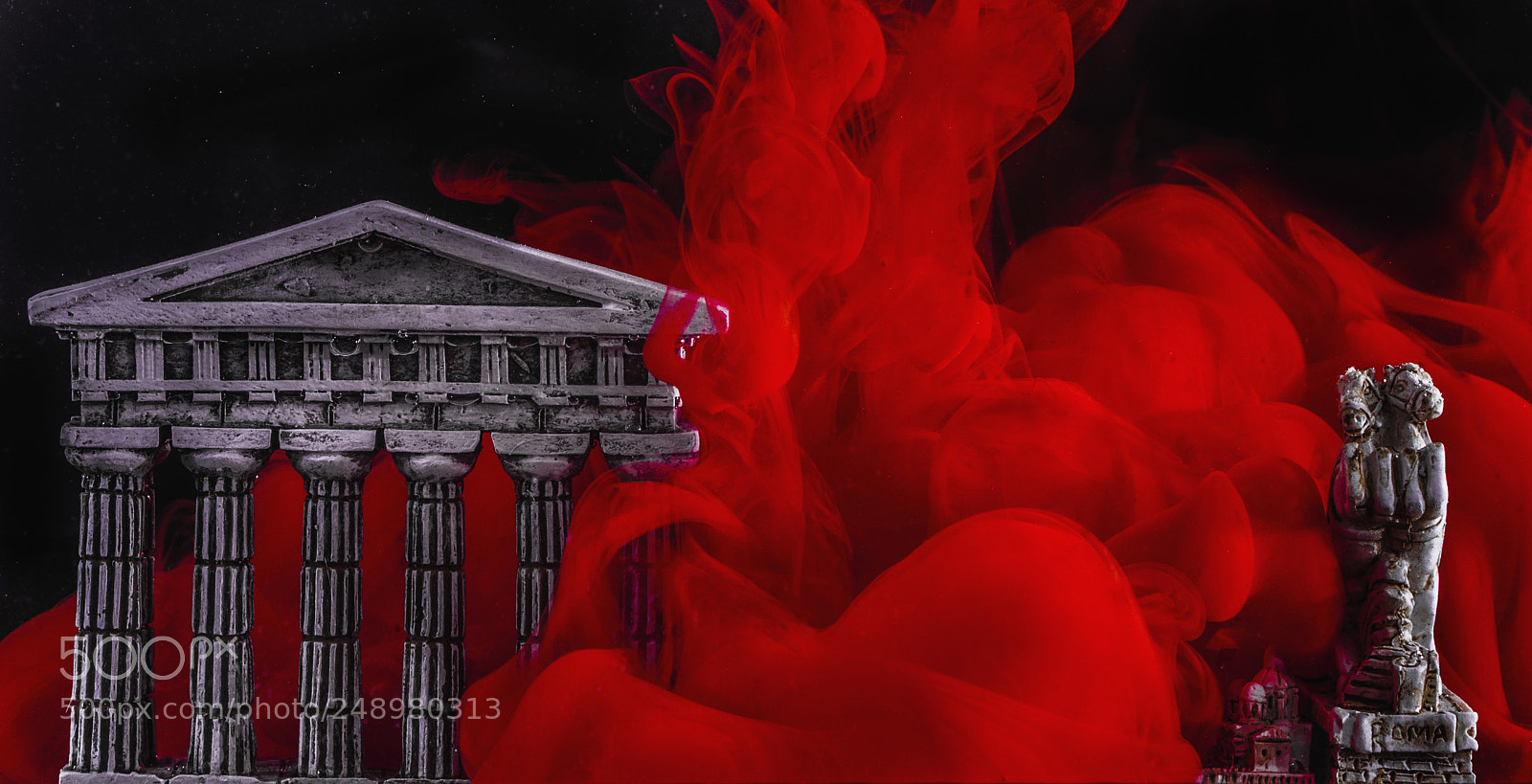 Nikon D90 sample photo. The fires of rome photography