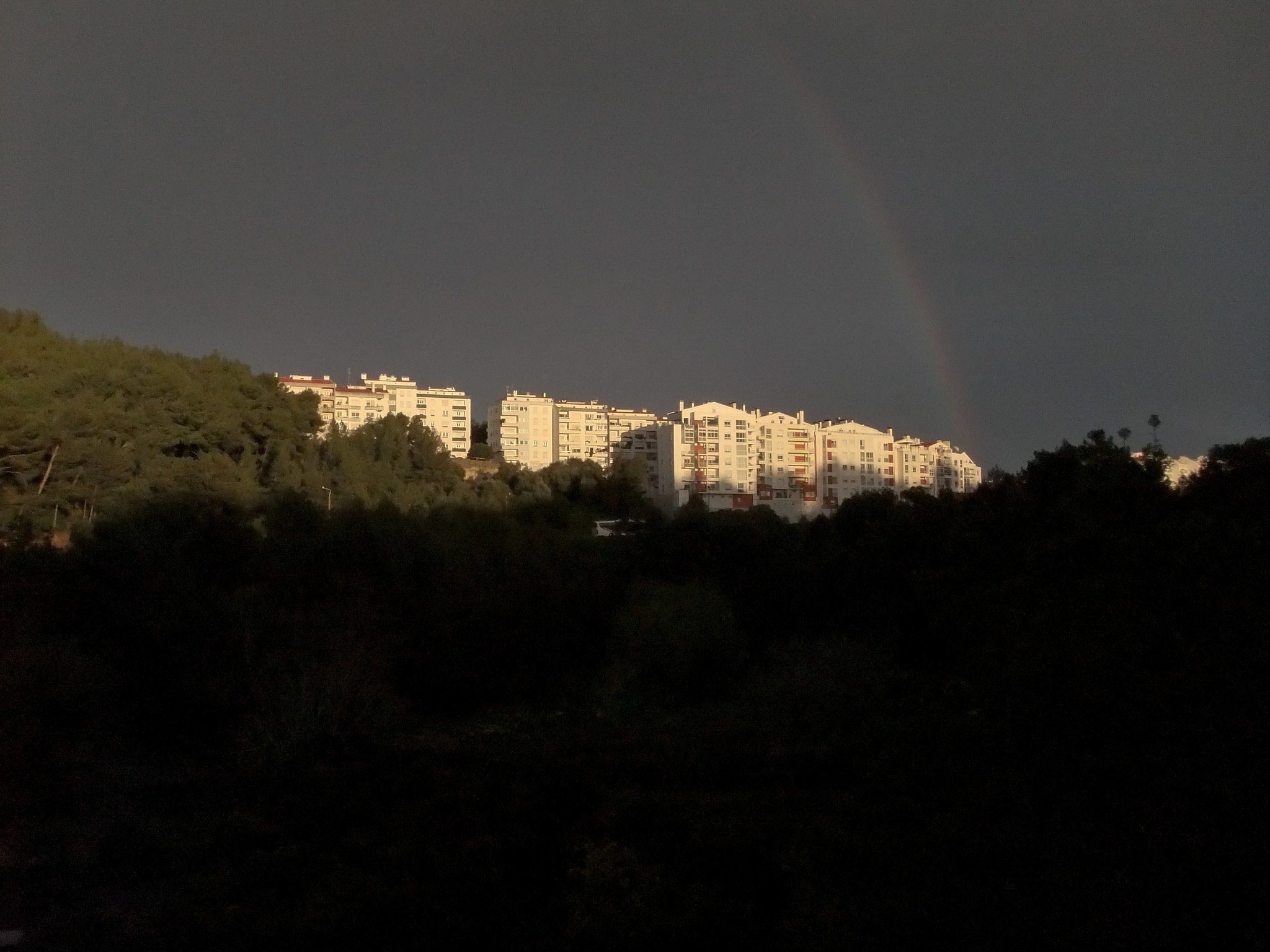 FujiFilm FinePix Z800EXR (FinePix Z808EXR) sample photo. Rainbow photography