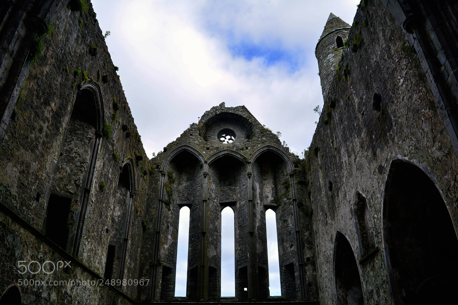 Nikon D5200 sample photo. Rock of cashel photography