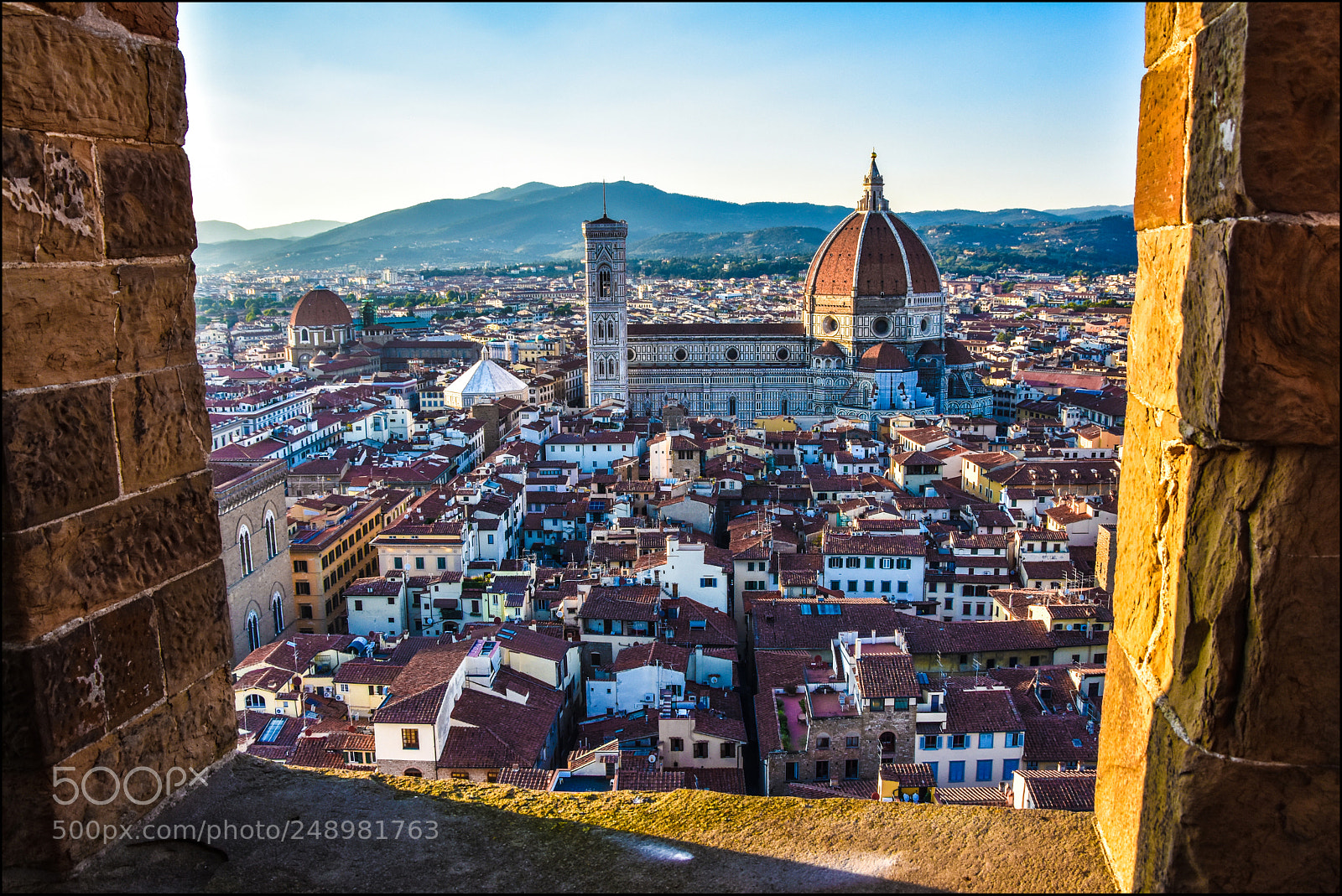Nikon D7200 sample photo. Firenze, view from palazzo photography