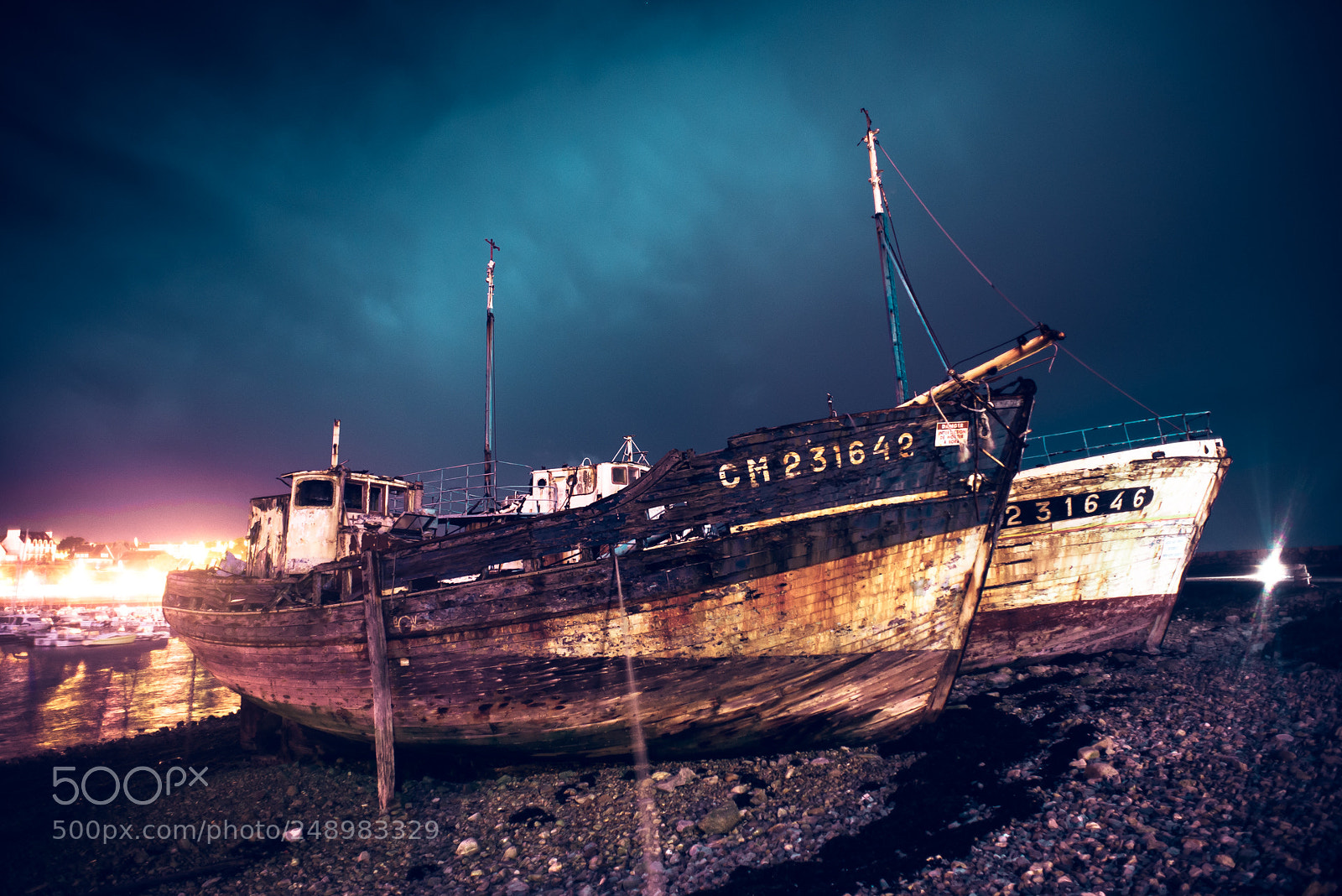 Nikon D610 sample photo. Old fishing boat photography