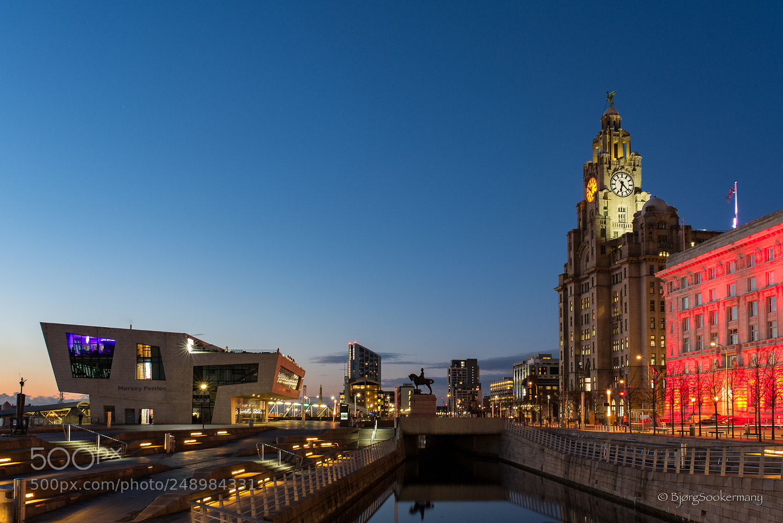 Nikon D600 sample photo. Liverpool's pier head photography