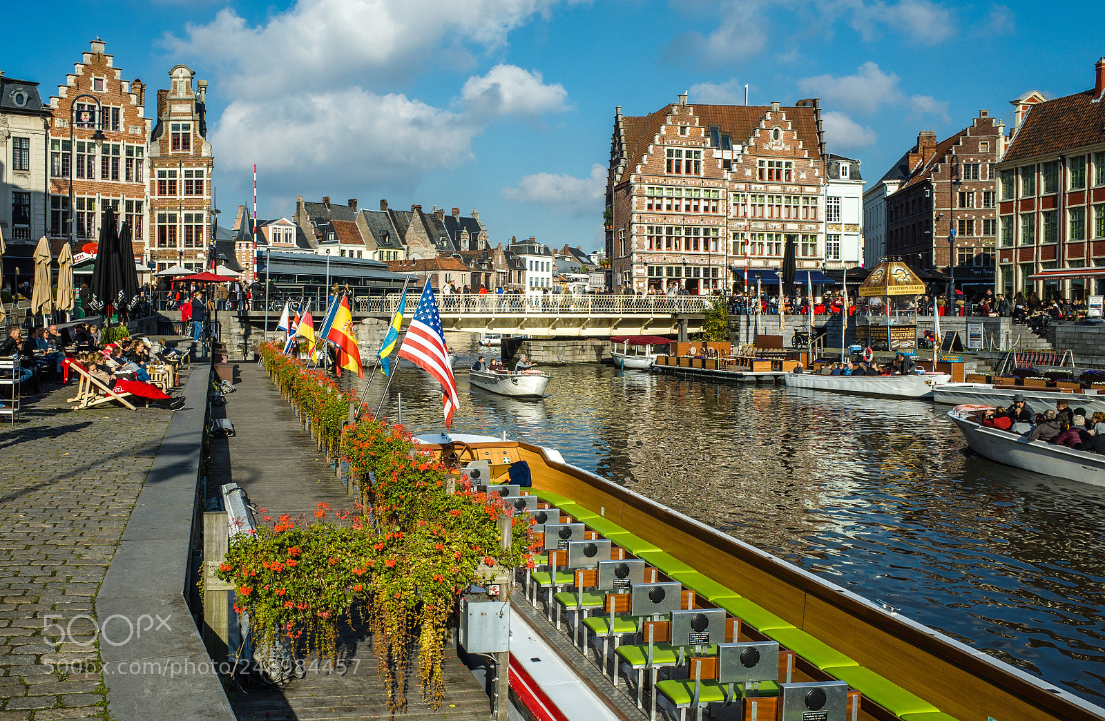 Ricoh GR sample photo. Korenmarkt in ghent, belgium photography