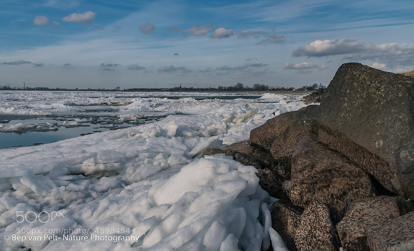 Nikon D500 sample photo. Wind pushed ice upon photography