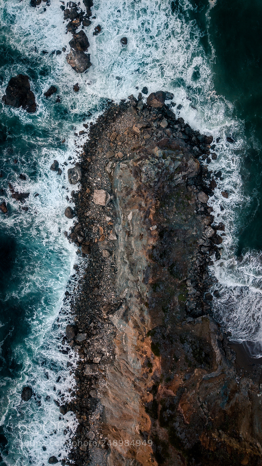 DJI FC220 sample photo. Ocean shot from above photography