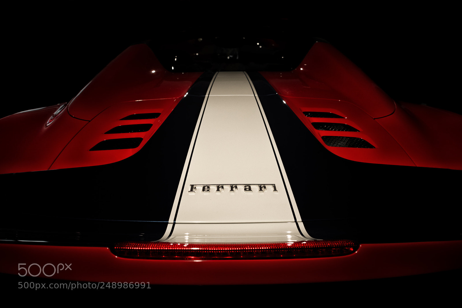 Nikon D7100 sample photo. Ferrari photography