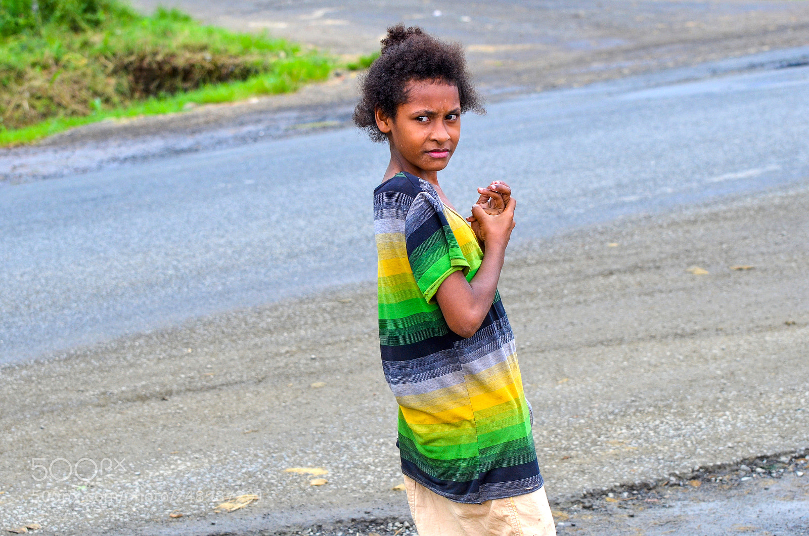 Nikon D7000 sample photo. Girl from papua new photography