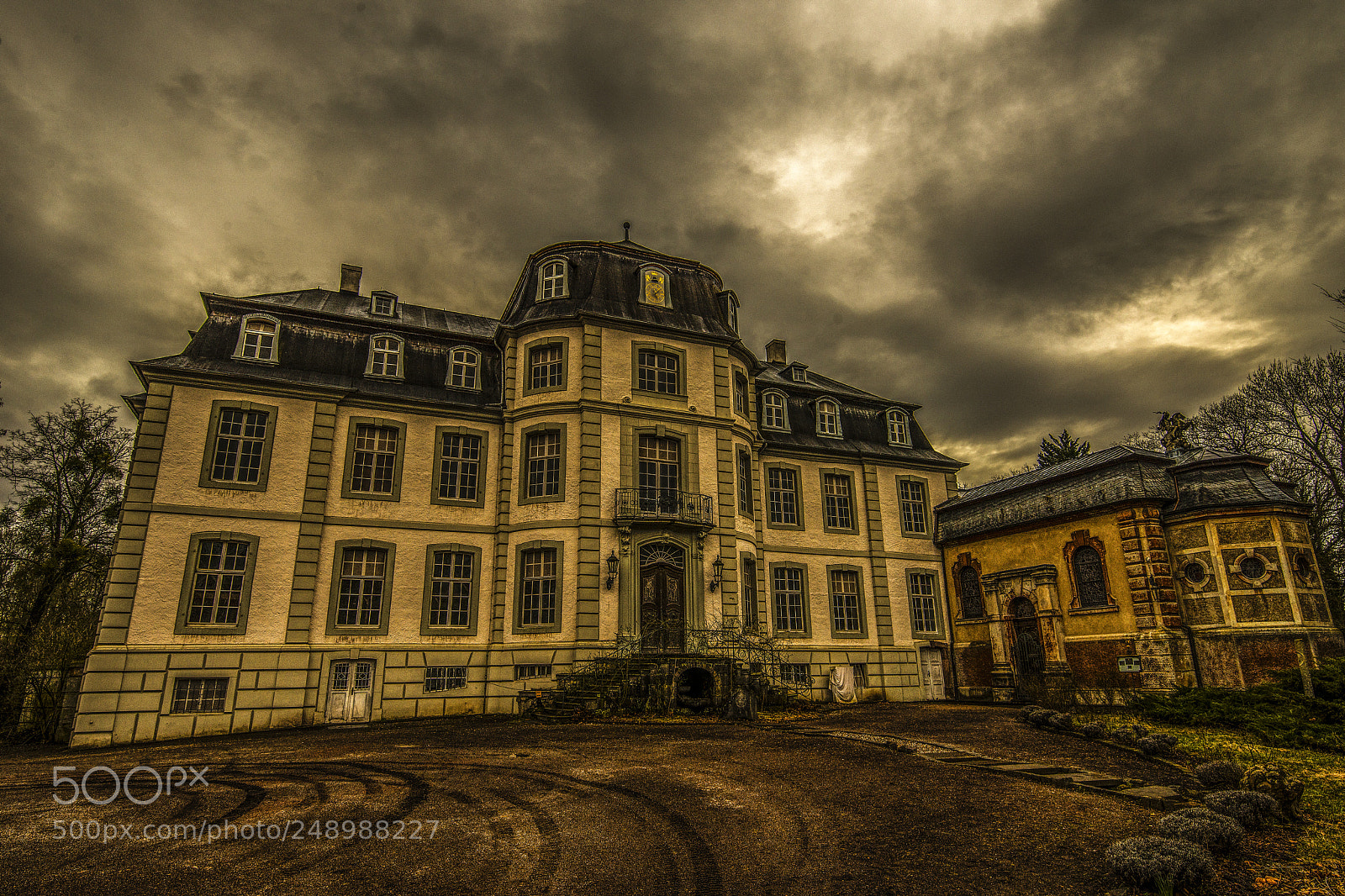 Nikon D800 sample photo. Castle dark photography