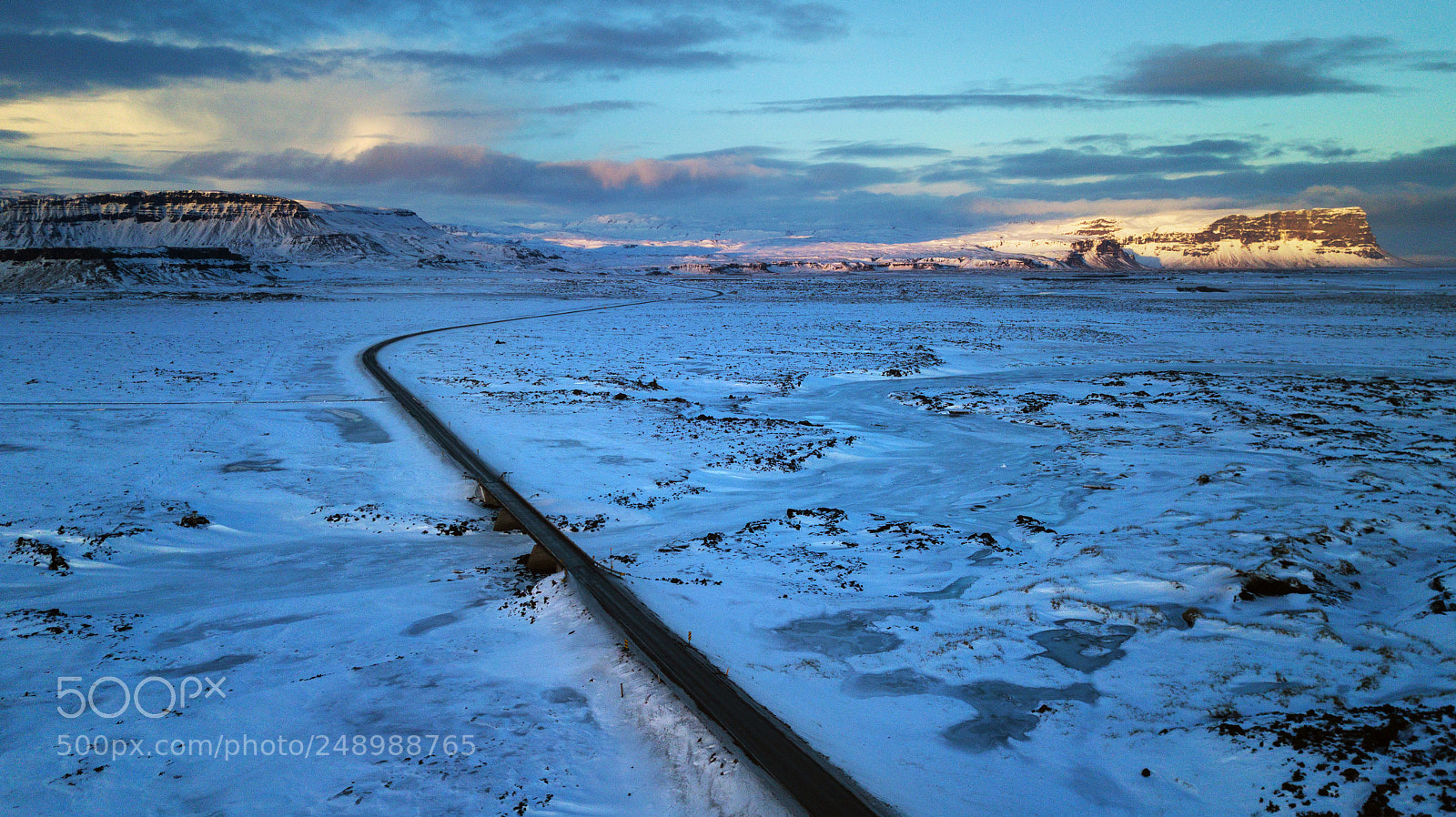 DJI FC220 sample photo. Iceland from above, beautiful photography
