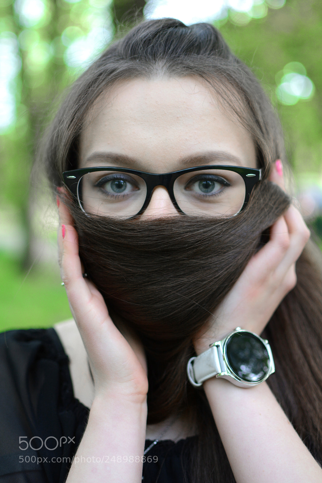 Nikon D7100 sample photo. Hairstyle photography