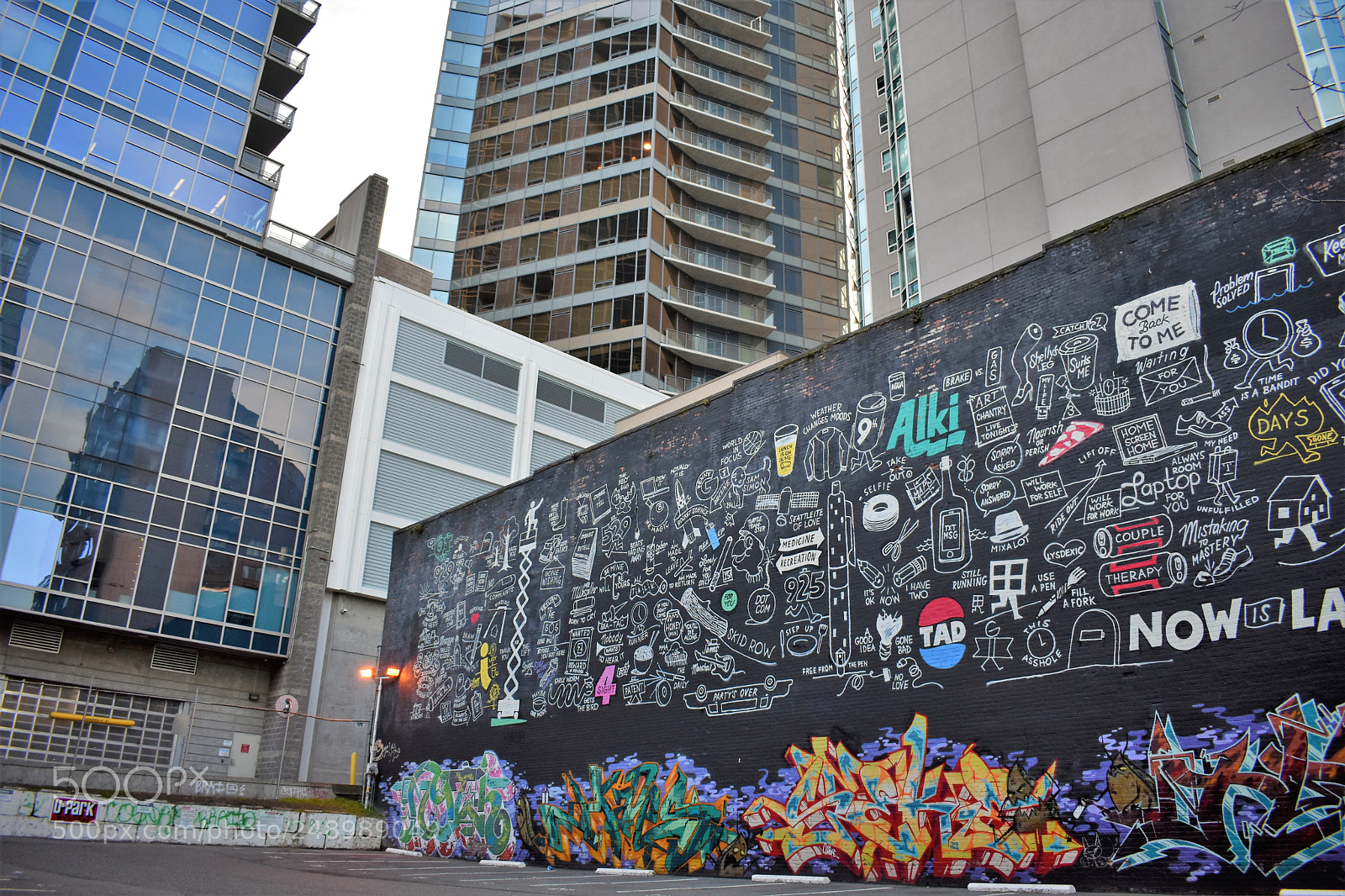 Nikon D3400 sample photo. Parking garage photography